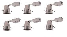  ICAT4R-T24LED-6PK - 4 Inch Icat Remodel Housing, 120v, T24 Connector, led Retrofit Only 6 Pack