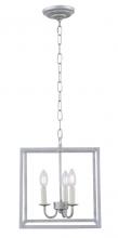  LD6105D12S - Eclipse 3 Light Vintage Silver Pendant