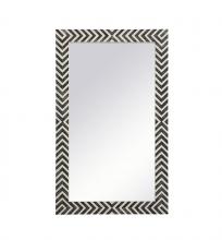  MR52842 - Rectangle Mirror 28 Inch in Chevron