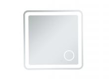  MRE53636 - Lux 36inx36in Hardwired LED Mirror with Magnifier and Color Changing Temperature