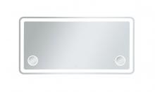  MRE53672 - Lux 36inx72in Hardwired LED Mirror with Magnifier and Color Changing Temperature