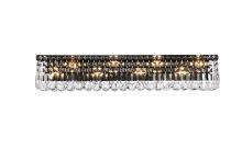  V2032W36BK/RC - MaxIme 36 Inch Black Wall Sconce