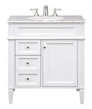  VF-1024 - 32 In. Single Bathroom Vanity Set in White