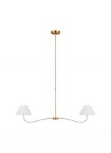 Visual Comfort & Co. Studio Collection CC1712BBS - Laguna Large Linear Chandelier