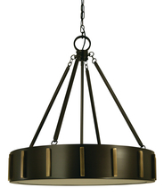  4594 BN/PN - 4-Light 23" Brushed Nickel/Polished Nickel Pantheon Pendant