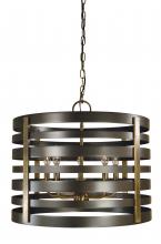  5095 MB/AB - 5-Light Pastoral Dining Chandelier