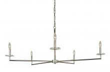  5450 Mblack - 5-Light Matte Black Muse Chandelier