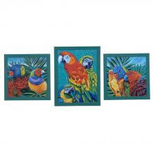  CVA3523 - Crestview Collection Birds in Paradise 1,2,3 (set)