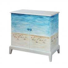  CVFZR1638 - Crestview Collection Key West 2 Door Sandpiper Cabinet