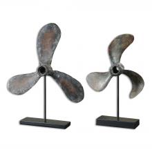 Uttermost 19947 - Propellers Rust Sculptures, S/2