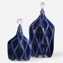  17526 - Uttermost Klara Geometric Bottles, S/2