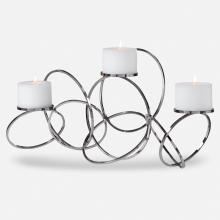  17731 - Uttermost Kiernan Nickel Ring Candleholder