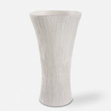  18105 - Floreana Tall White Vase