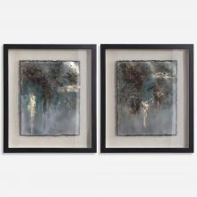  35366 - Uttermost Rustic Patina Framed Prints, Set/2