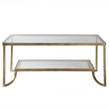  24540 - Katina Gold Leaf Coffee Table