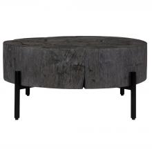  24462 - Adjoin Rustic Black Coffee Table