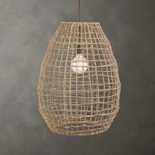  21535 - Uttermost Cross Weave 1 Light Pendant