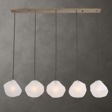  21577 - Geodesic 5 Light Linear Pendant