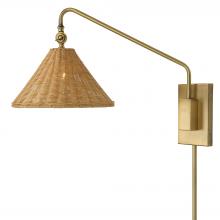  22571 - Uttermost Phuvinh 1 Light Rattan Shade Sconce