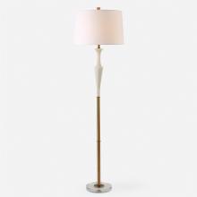  30344-1 - Colette White Stone Floor Lamp