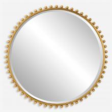  09777 - Taza Gold Round Mirror