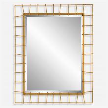  09805 - Townsend Antiqued Gold Mirror