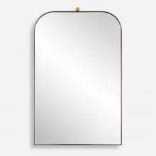  08185 - Uttermost Cassidy Brass Arch Mirror