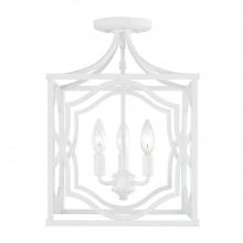  AA1019XW - 3-Light Foyer Textured White