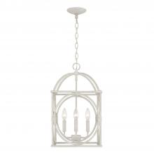  AA1031SR - 4-Light Foyer Pendant Lantern in Sand Dollar