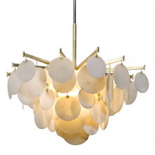  228-44-GL/SS - Serenity Chandelier