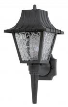  208SC-LR12W-BK - HAWTHORNE WALL LANTERN