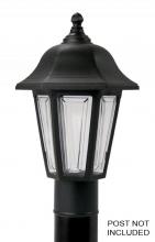  230TC-BK - MARLEX BRENTWOOD POST LANTERN