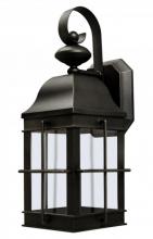  241VC-BK - NEW TOWN WALL LANTERN