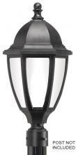  S11TL-BK - EVERSTONE POST LANTERN BLACKSTONE W/OPAL LENS