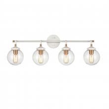  24433/4 - Boudreaux 33'' Wide 4-Light Vanity Light - Matte White