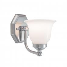  8318-CH-DO - Trevi 7'' High 1-Light Sconce - Chrome