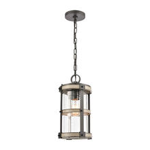  89147/1 - Annenberg 8'' Wide 1-Light Outdoor Pendant - Anvil Iron