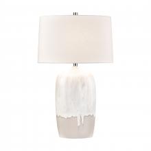  H0019-11082-LED - Ruthie 32'' High 1-Light Table Lamp - White Glaze - Includes LED Bulb