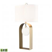  H0019-11564-LED - Farwell 33.5'' High 1-Light Table Lamp - Honey Brass - Includes LED Bulb