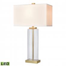  H0019-8010-LED - Edenvale 29'' High 1-Light Table Lamp - Clear - Includes LED Bulb