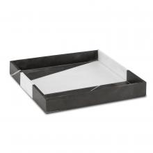  1200-0653 - Sena Black & White Marble Tray