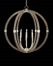  9000-0941 - Bastian Gray Orb Chandelier