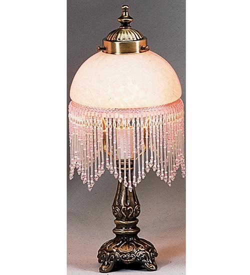 victorian table lamps with fringe